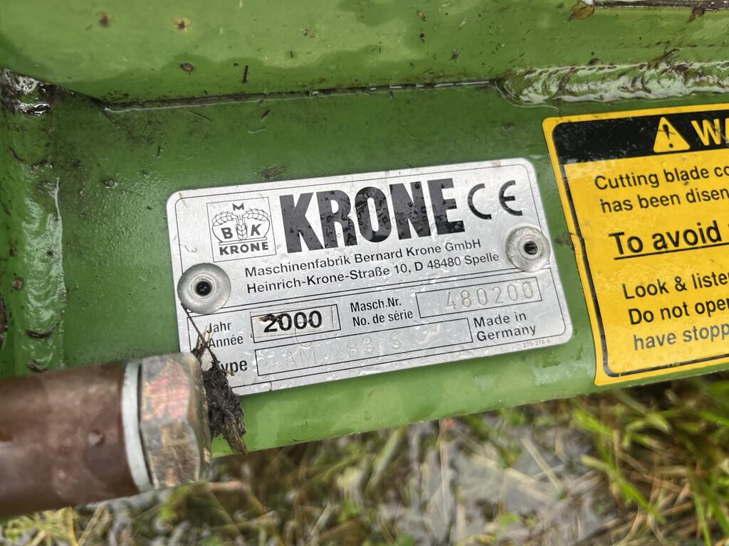 2000 Krone 283S Hay and Forage Mowers Disk for Sale Tractor Zoom