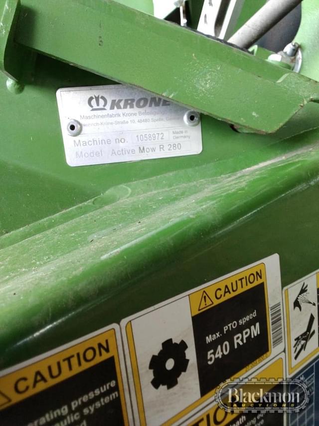 Image of Krone ActiveMow R280 equipment image 3