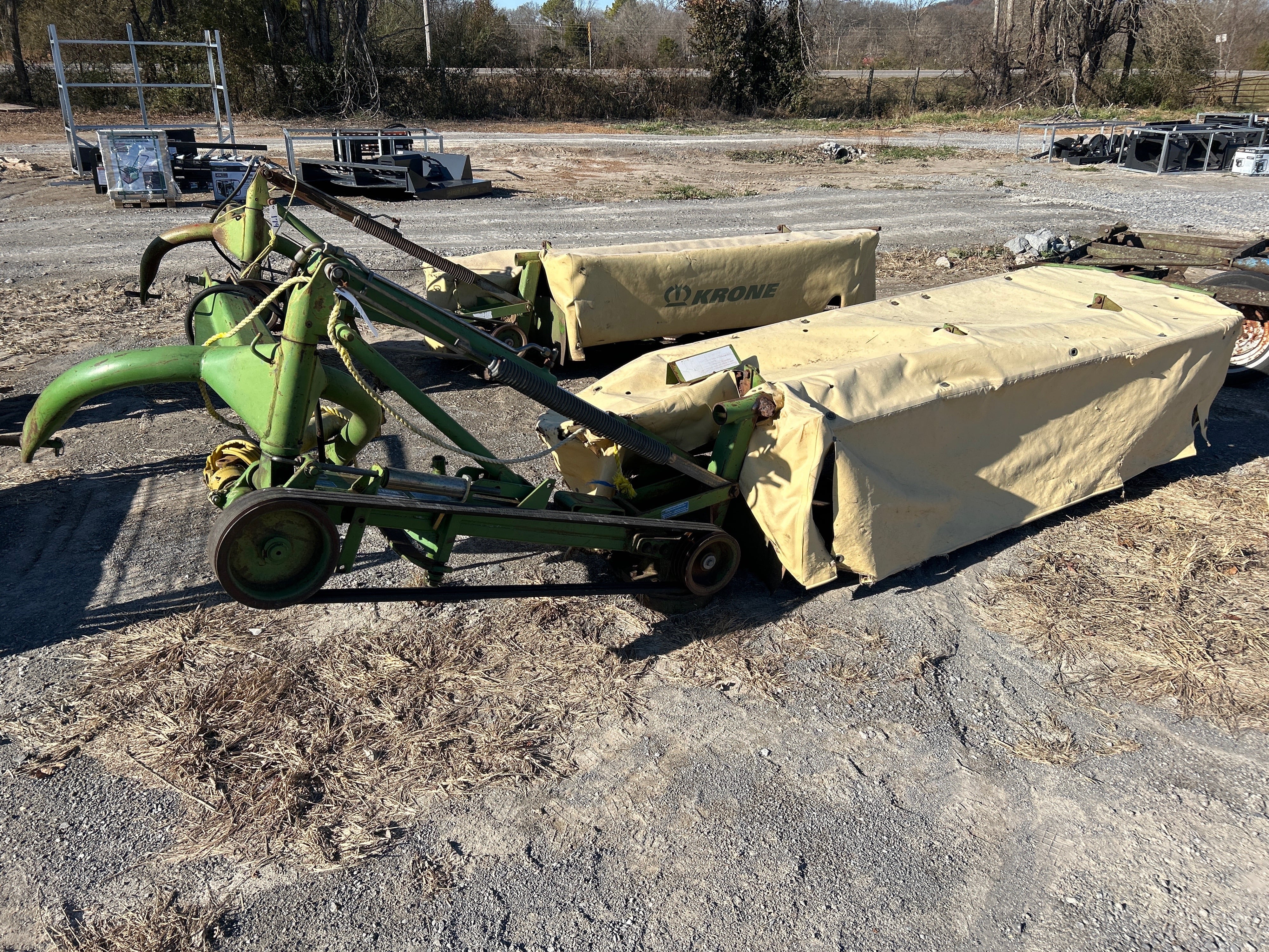 SOLD - Krone AM282 Lot No. 176 Hay and Forage with 9 ft | Tractor Zoom