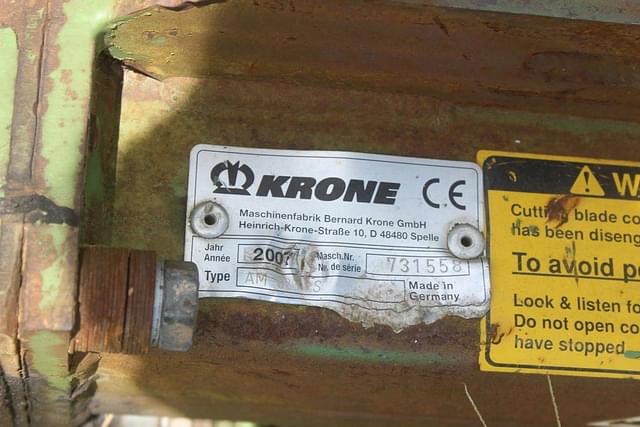 Image of Krone AM323S equipment image 4