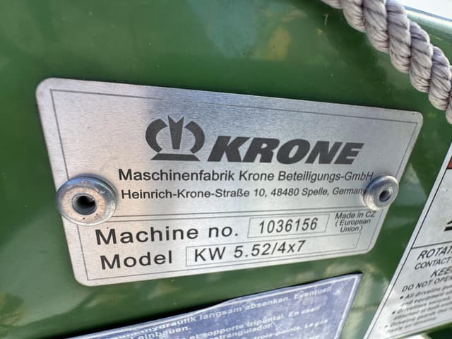 Image of Krone KW5.52/4x7 equipment image 3
