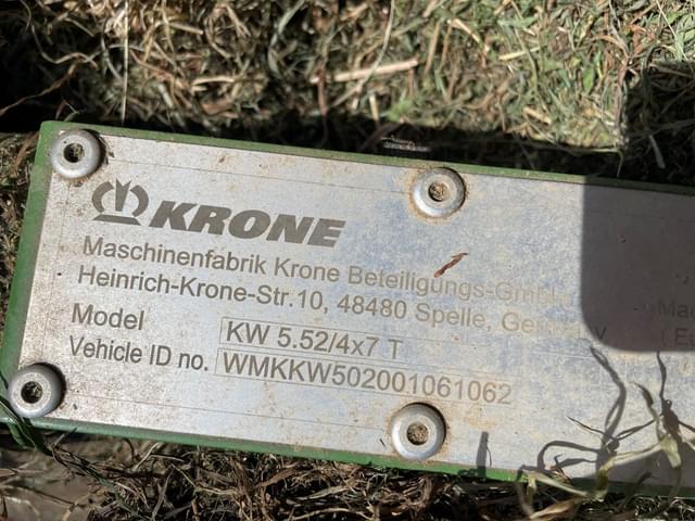 Image of Krone KW5.52/4x7T equipment image 4