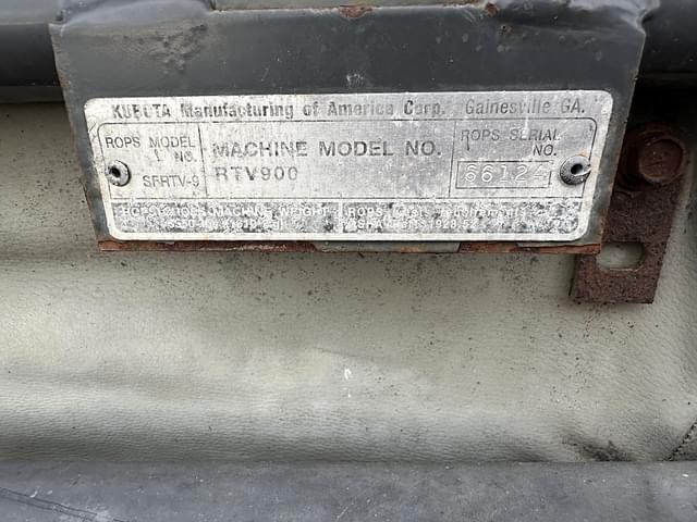 Image of Kubota RTV900 equipment image 2