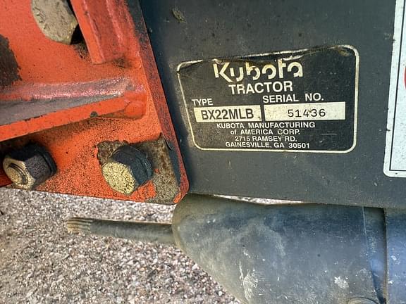 Image of Kubota BX22 equipment image 2