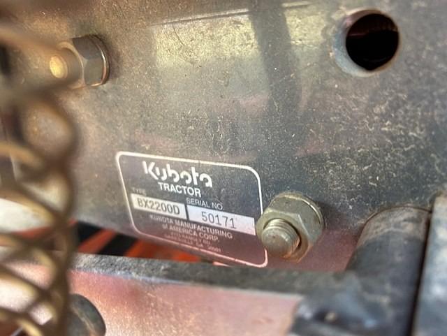 Image of Kubota BX2200D Primary image