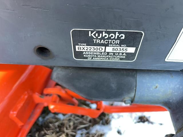 Image of Kubota BX2230 equipment image 1