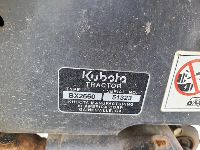 Image of Kubota BX2660 equipment image 4