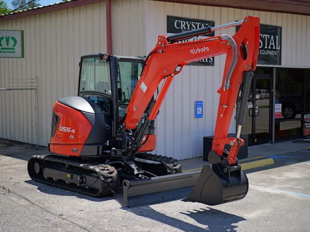 Image of Kubota U55-5 equipment image 1
