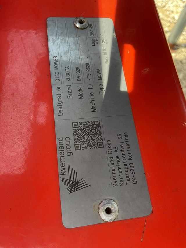 Image of Kubota DM2028 equipment image 4
