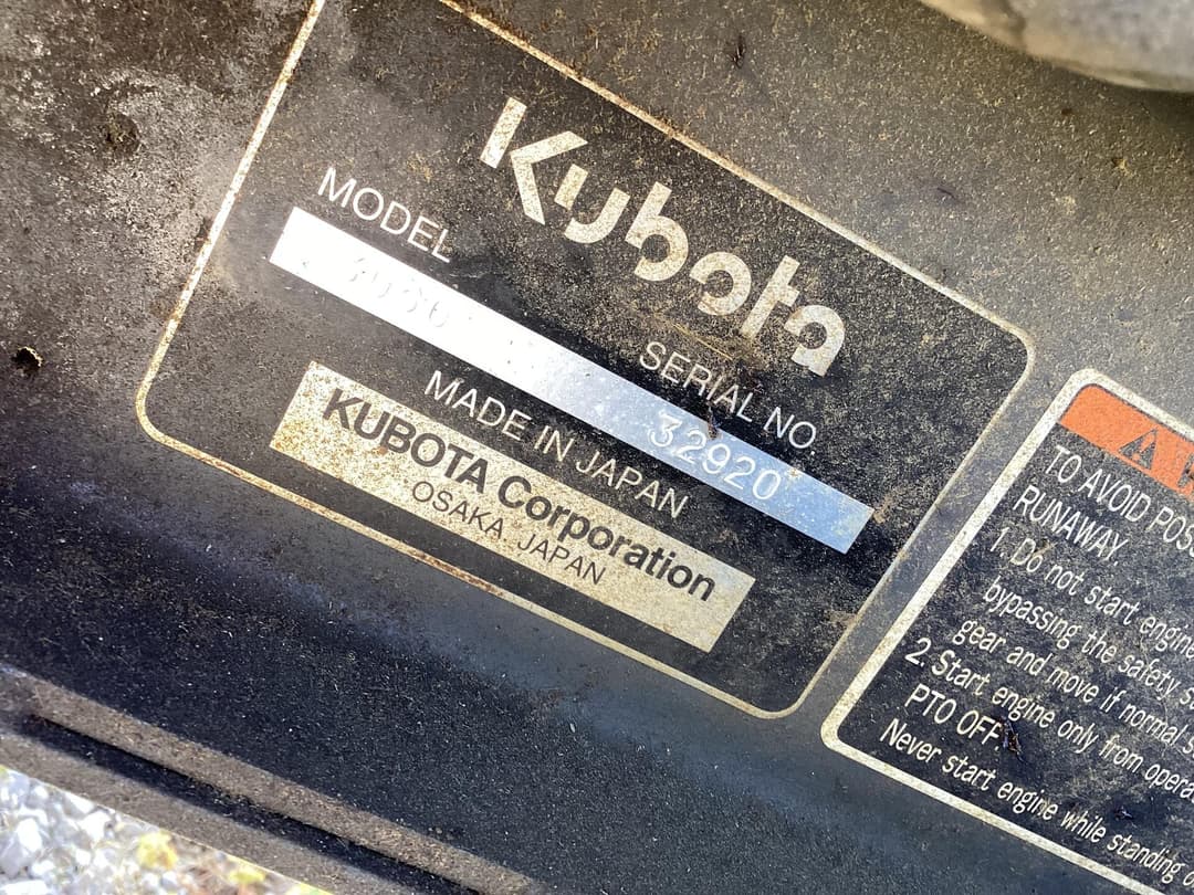 Image of Kubota F3060 Image 1