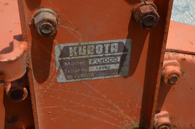Image of Kubota FL1000 equipment image 4