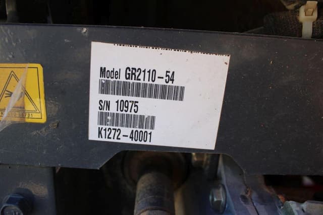 Image of Kubota GR2110 equipment image 4