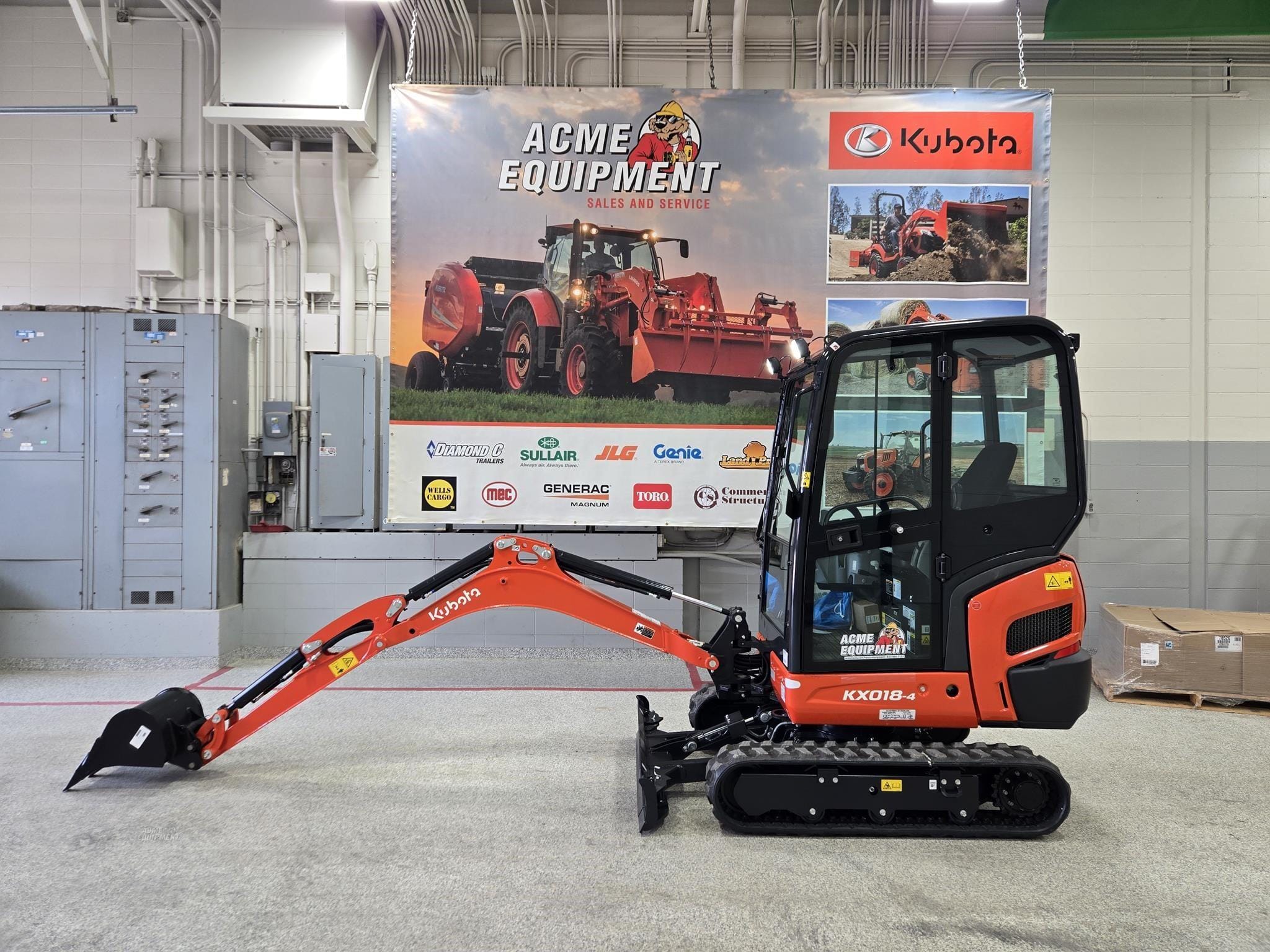 Kubota KX018-4 Equipment Image0