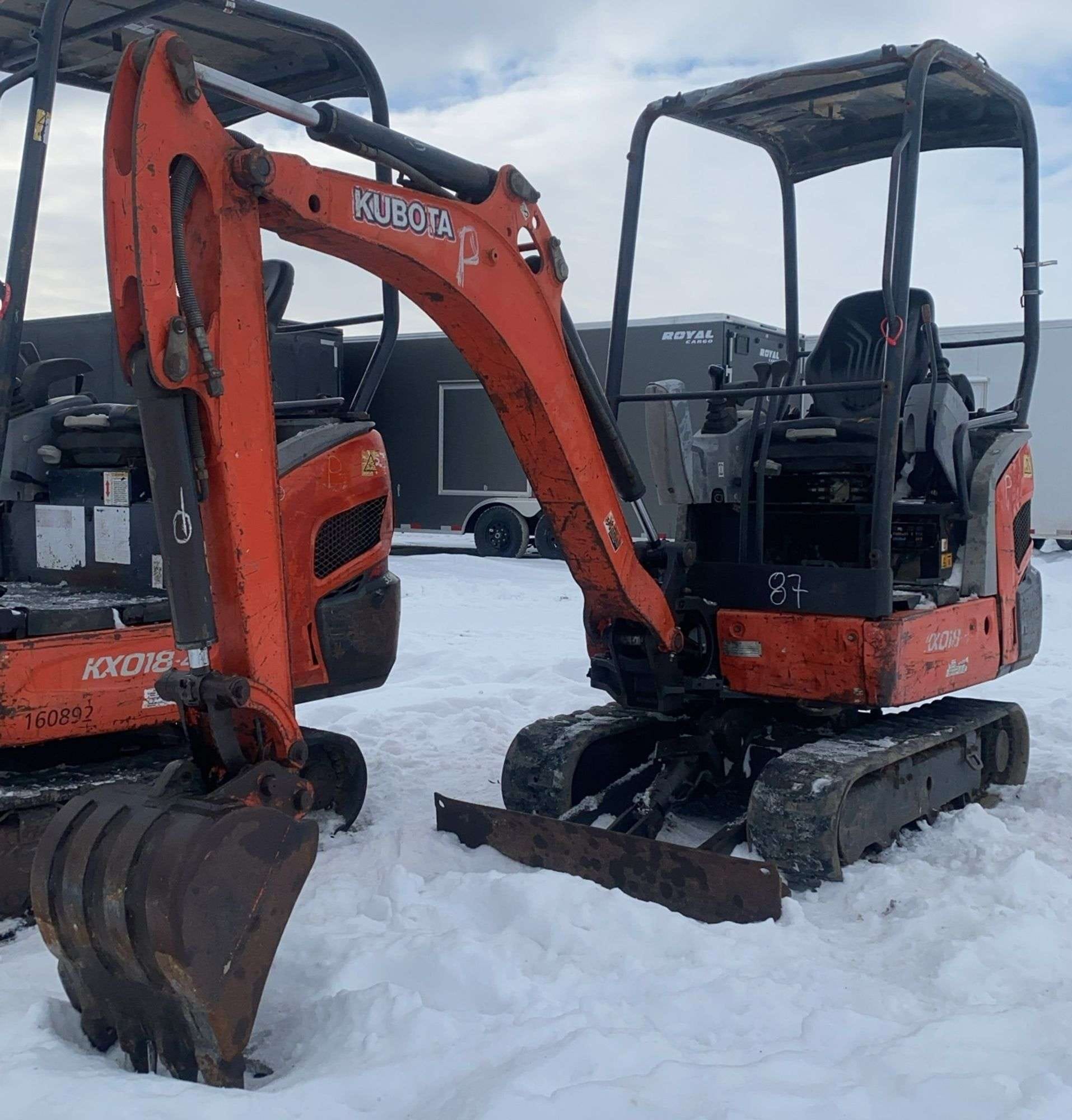 Kubota KX018-4 Equipment Image0