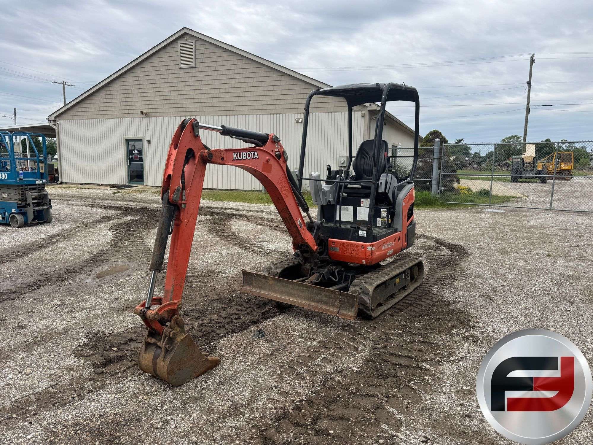 Kubota KX018-4 Equipment Image0