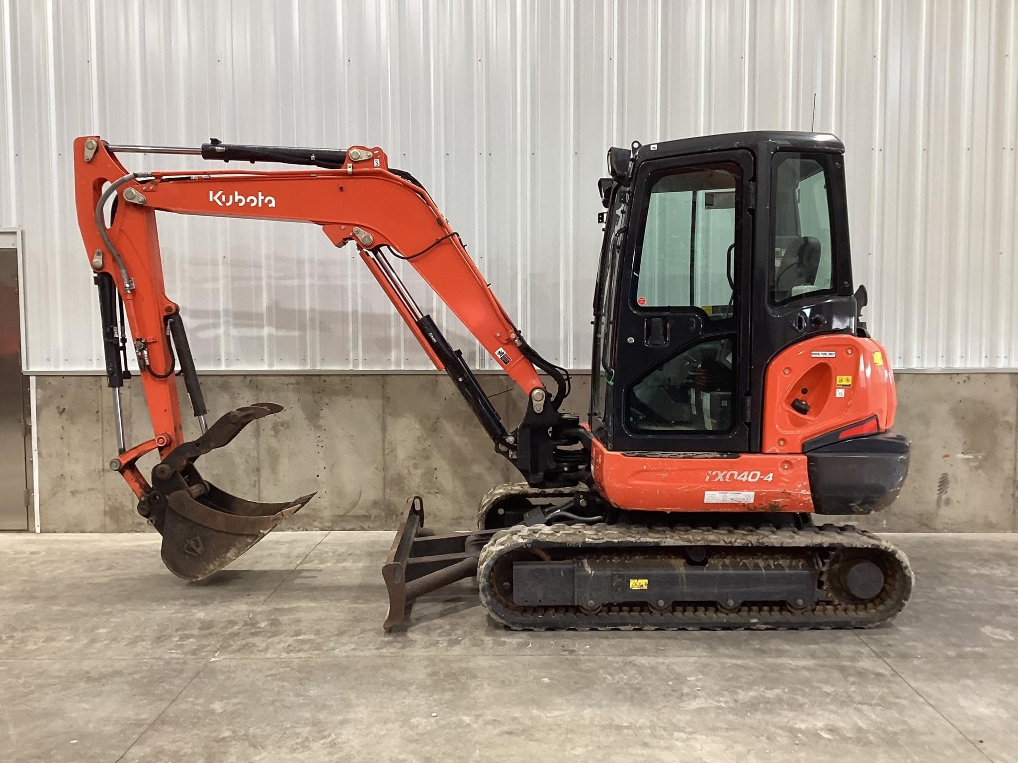 2021 Kubota KX040-4 Equipment Image0