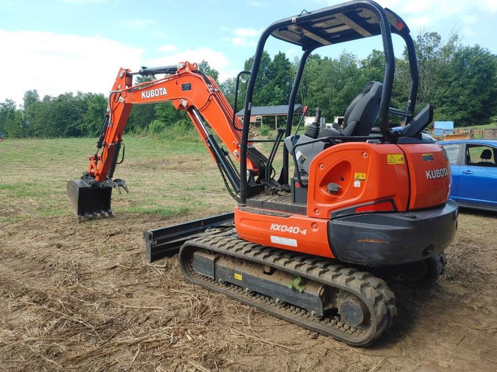 Kubota KX040-4 Construction Compact Excavators For Sale | Tractor Zoom