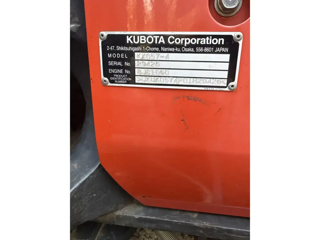Image of Kubota KX057-4 Primary image