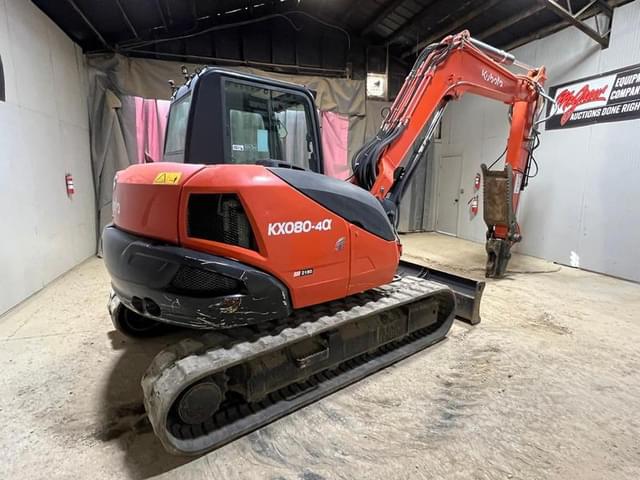 Image of Kubota KX080-4 equipment image 4