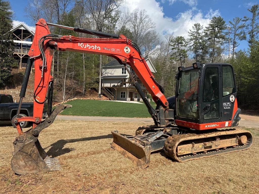 Kubota KX080-4 Equipment Image0