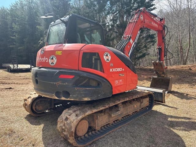 Image of Kubota KX080-4 equipment image 4