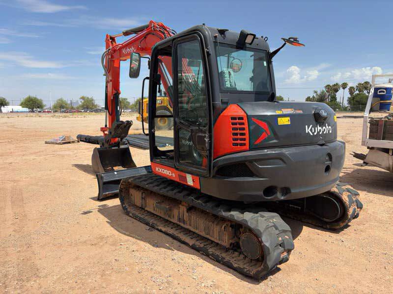 Kubota KX080-5 Equipment Image0