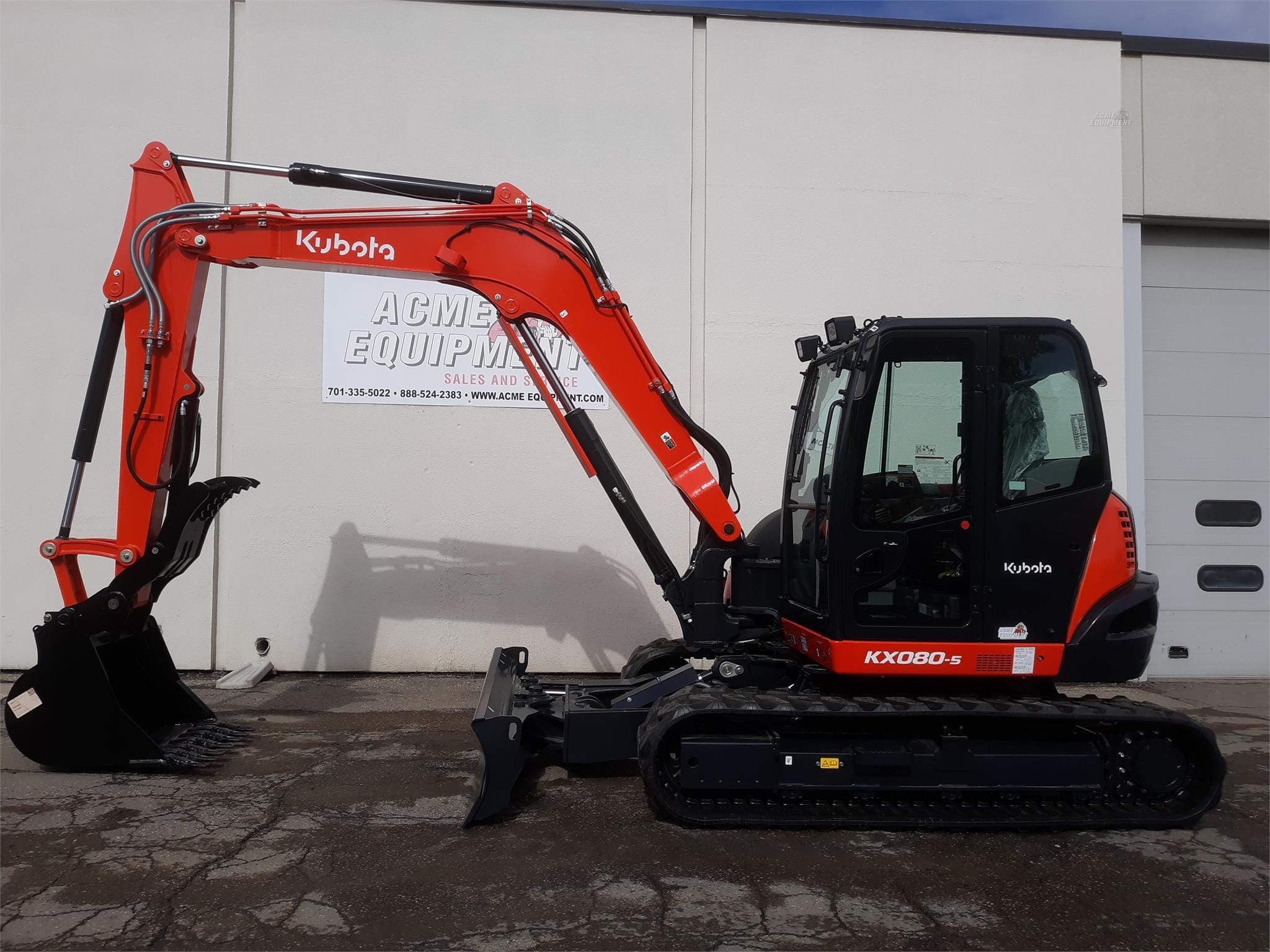 Kubota KX080-5R3A Equipment Image0