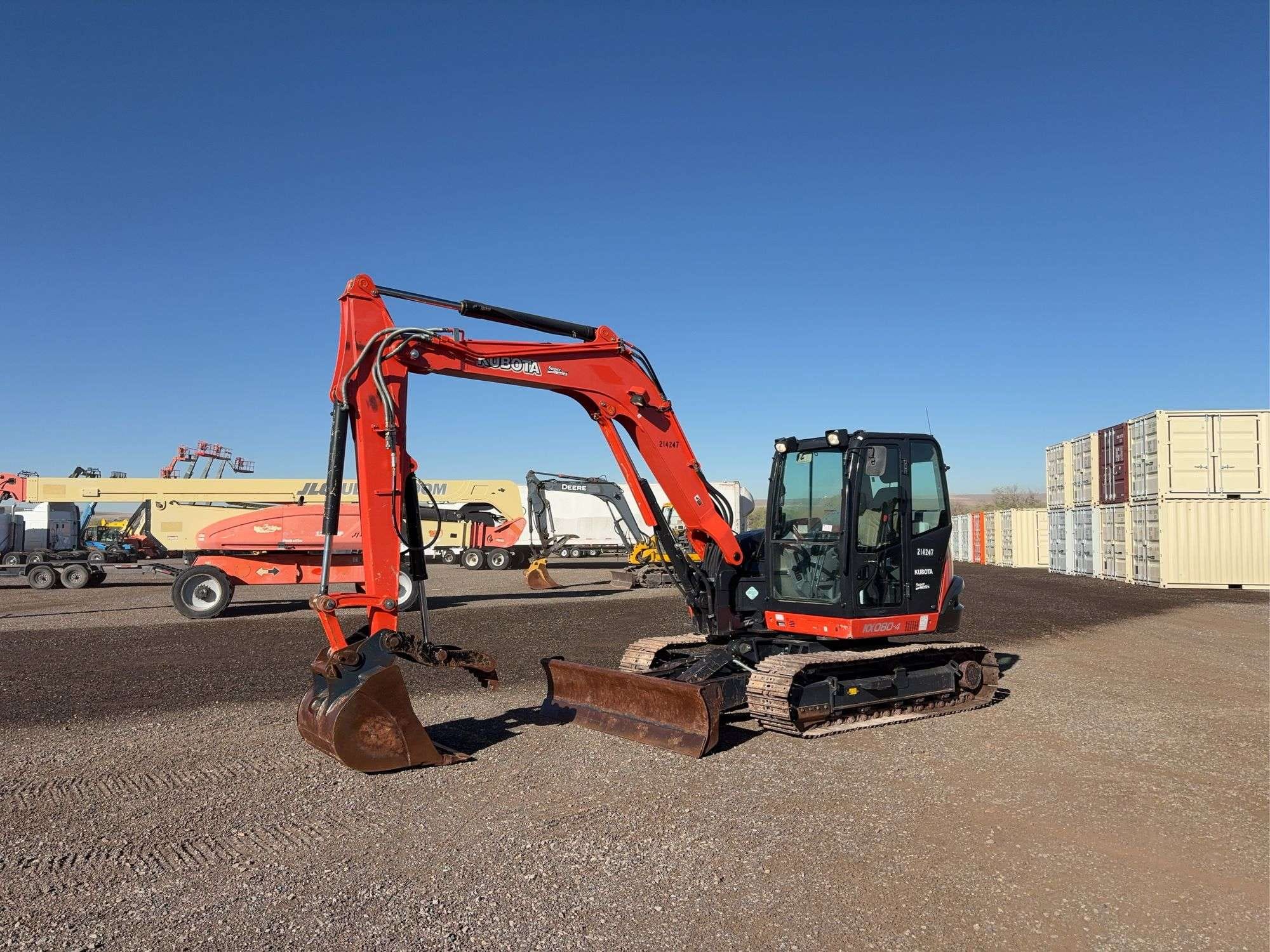 Kubota KX080-4S Equipment Image0