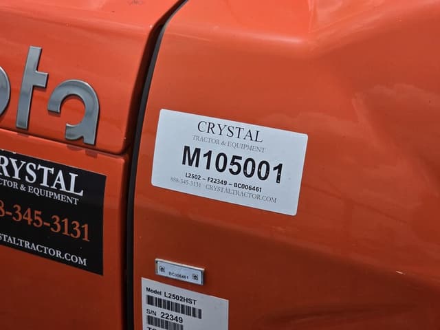 Image of Kubota L2501 equipment image 4
