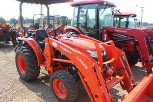 SOLD - KUBOTA L2501 CANOPY 4WD W/ LA5525 LDR BUCKET Tractors with 24 HP ...