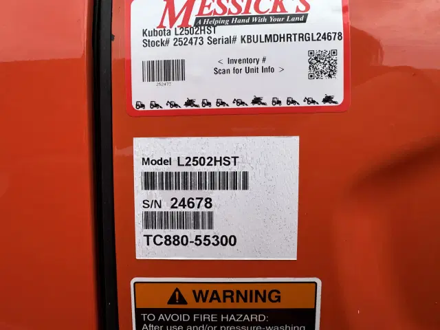Image of Kubota L2502HST equipment image 4
