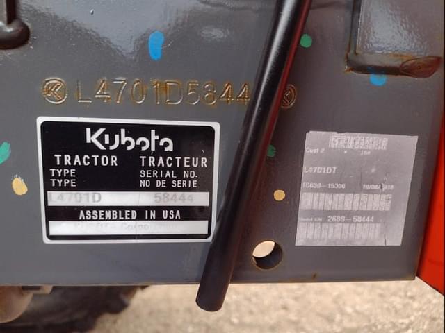 Image of Kubota L4701DT equipment image 4