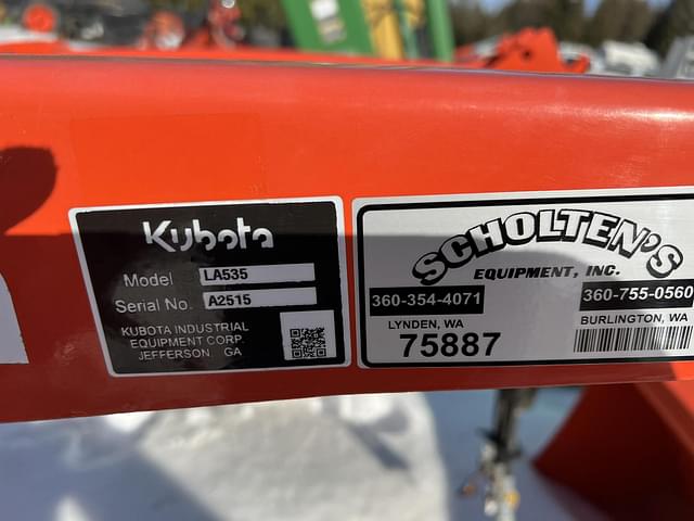 Image of Kubota LA535 equipment image 4