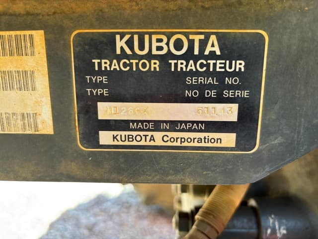 Image of Kubota M126GX equipment image 3