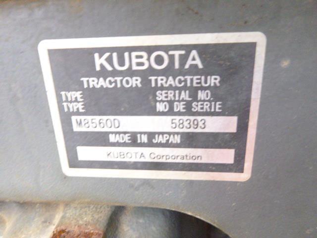 Image of Kubota M8560 equipment image 4