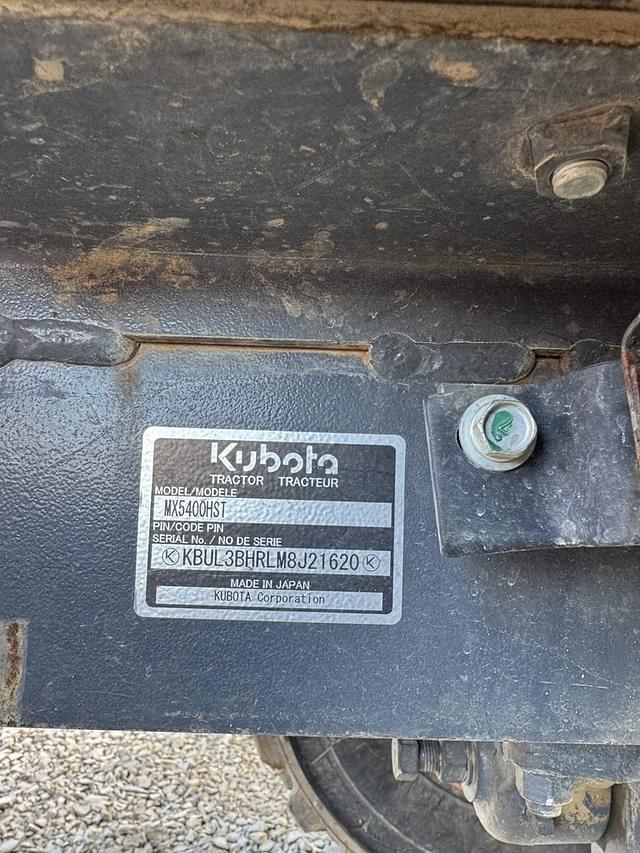 Image of Kubota MX5400 equipment image 4