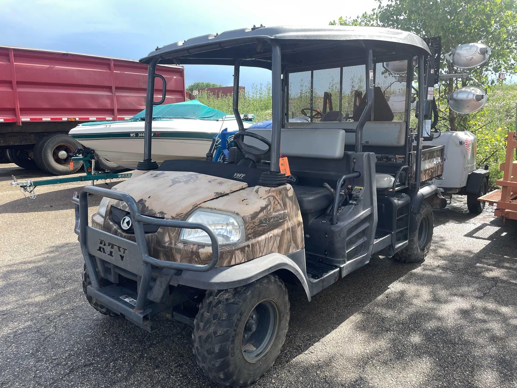 Kubota RTV1140 Equipment Image0