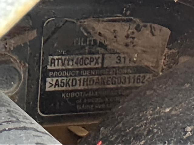 Image of Kubota RTV1140CPX equipment image 4