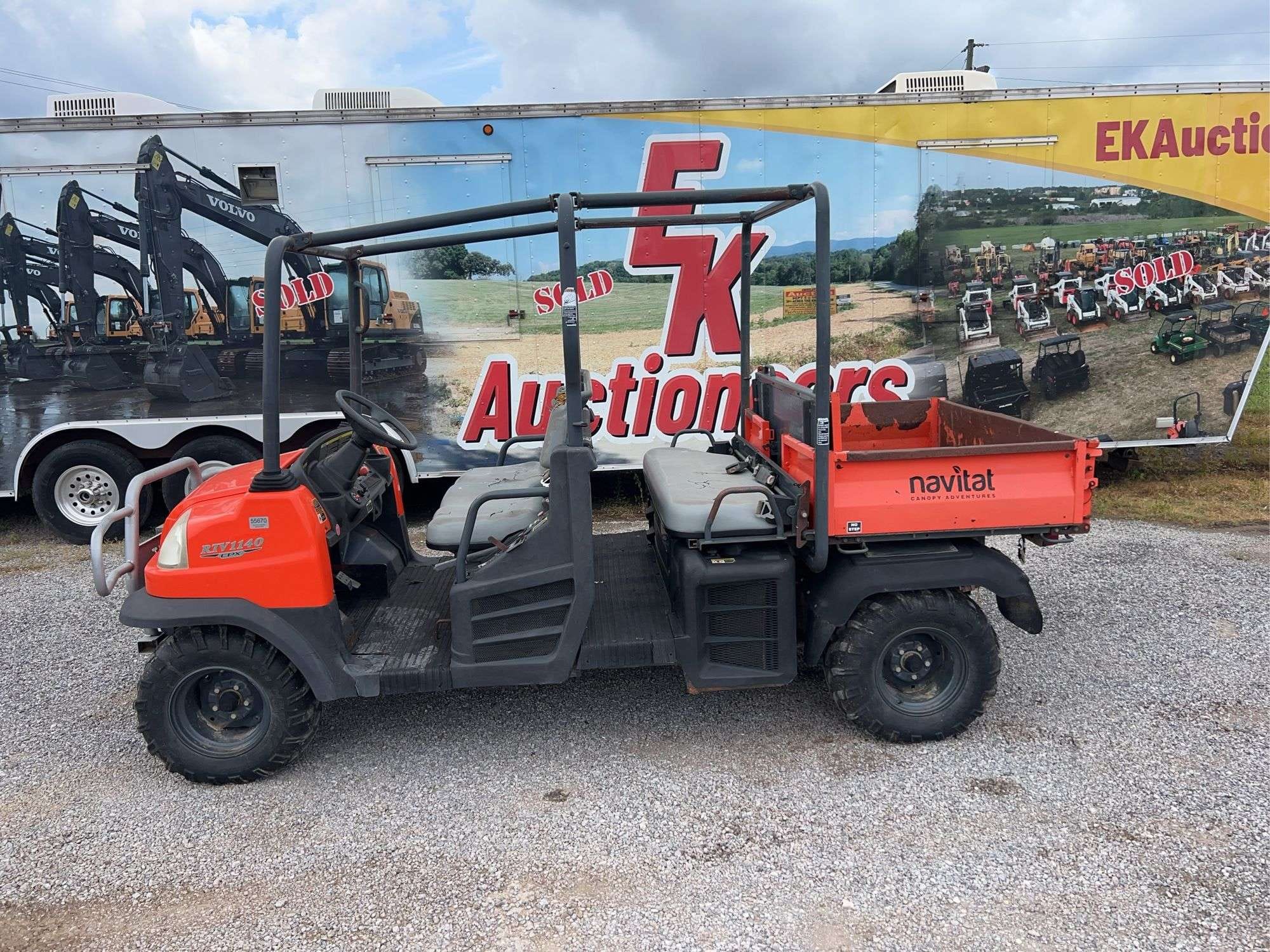 Kubota RTV1140CPX Equipment Image0