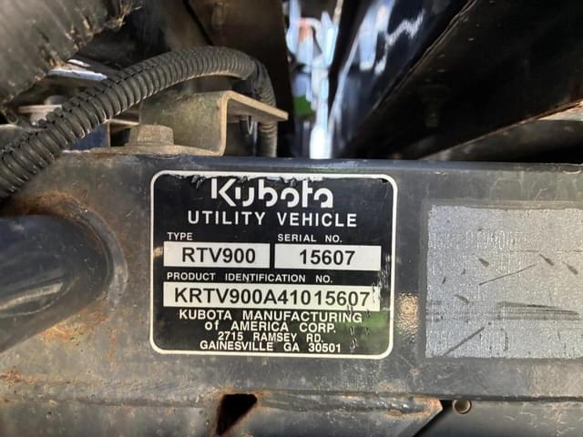 Image of Kubota RTV900 equipment image 4