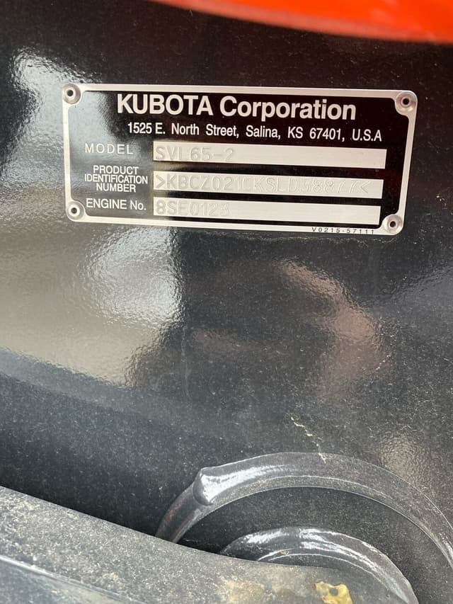 Image of Kubota SVL65-2 equipment image 2
