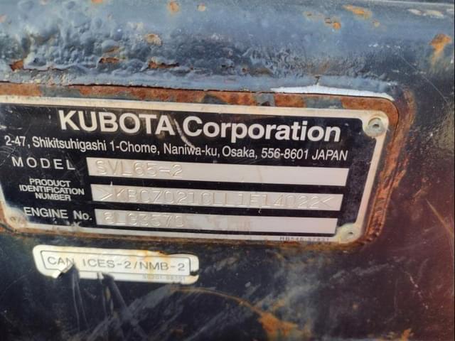 Image of Kubota SVL65-2 equipment image 4