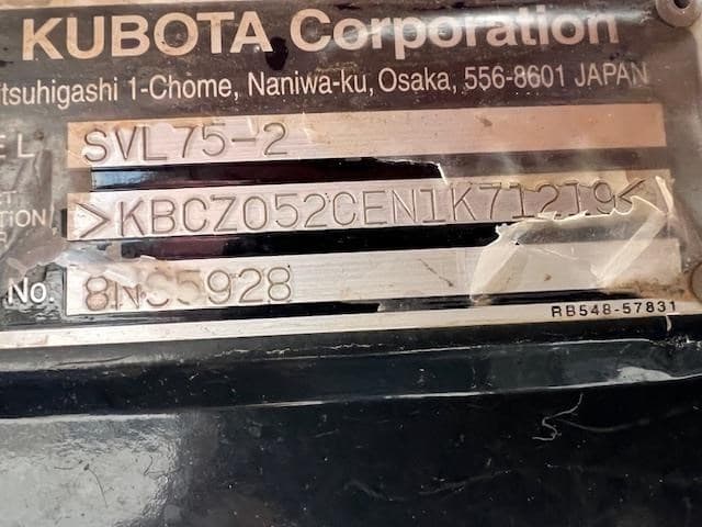 Image of Kubota SVL75-2HW equipment image 2