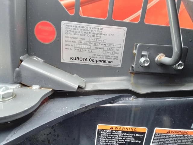 Image of Kubota SVL97-2 equipment image 2