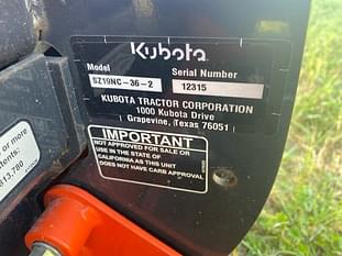 Kubota SZ19-36 Equipment Image0