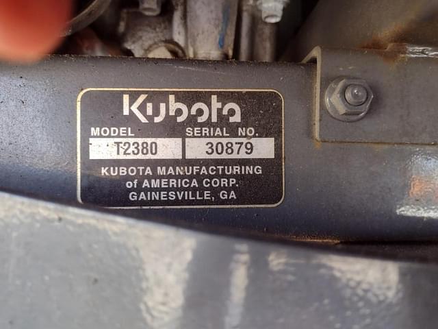 Image of Kubota T2380 equipment image 4