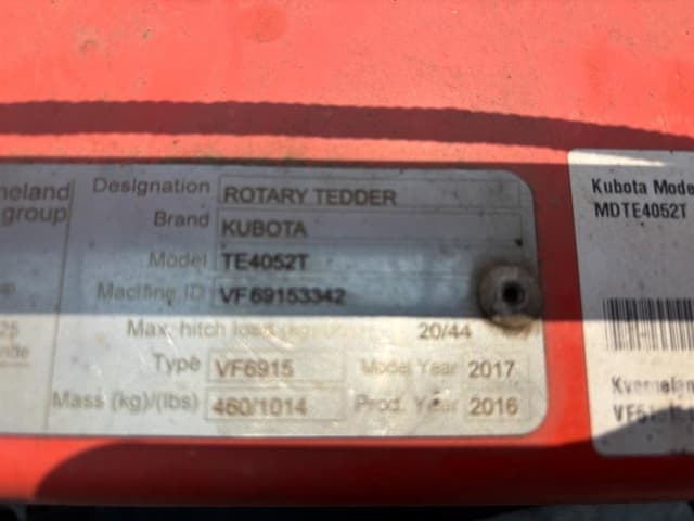 Image of Kubota TE4052T equipment image 4