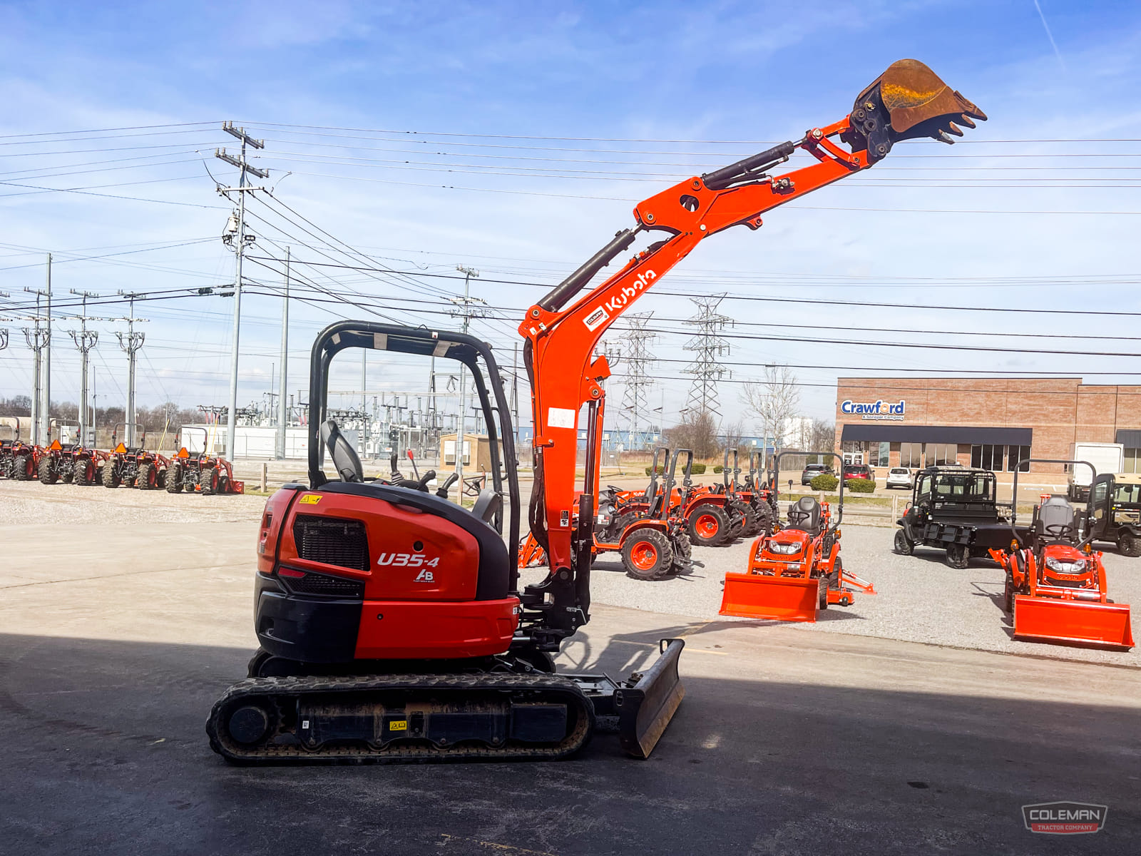 Kubota U35-4R1A Equipment Image0