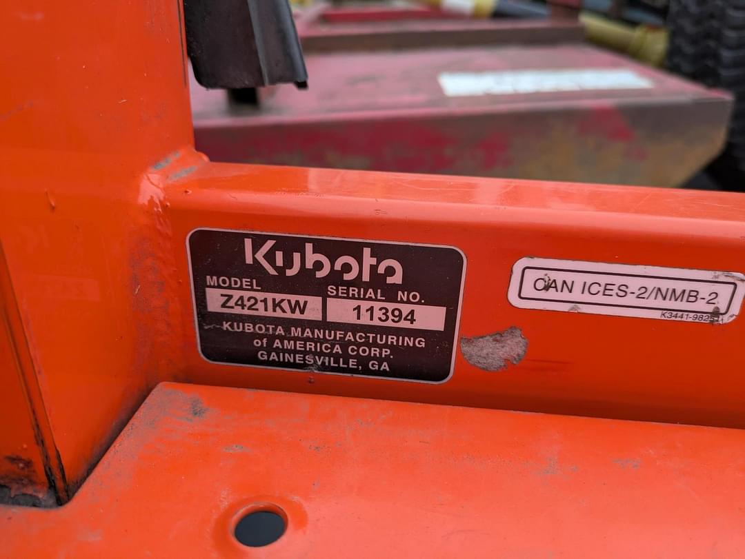 Image of Kubota Z421 Image 1