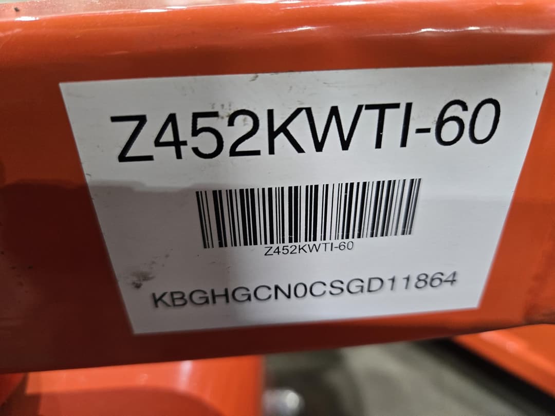 Image of Kubota Z452KWTi-60  Image 1